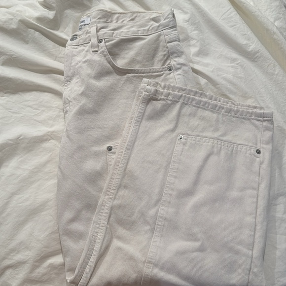 Redone shortie jeans in vintage white sz 29 - Picture 5 of 5